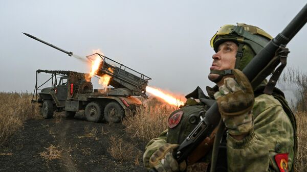 Российские военные в зоне СВО. Архивное фото  - Sputnik Южная Осетия