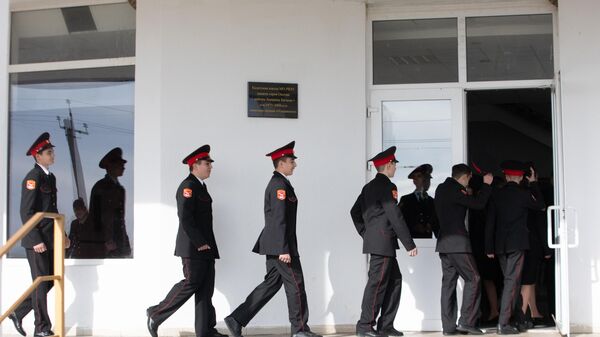 Принятие клятвы кадета - Sputnik Южная Осетия