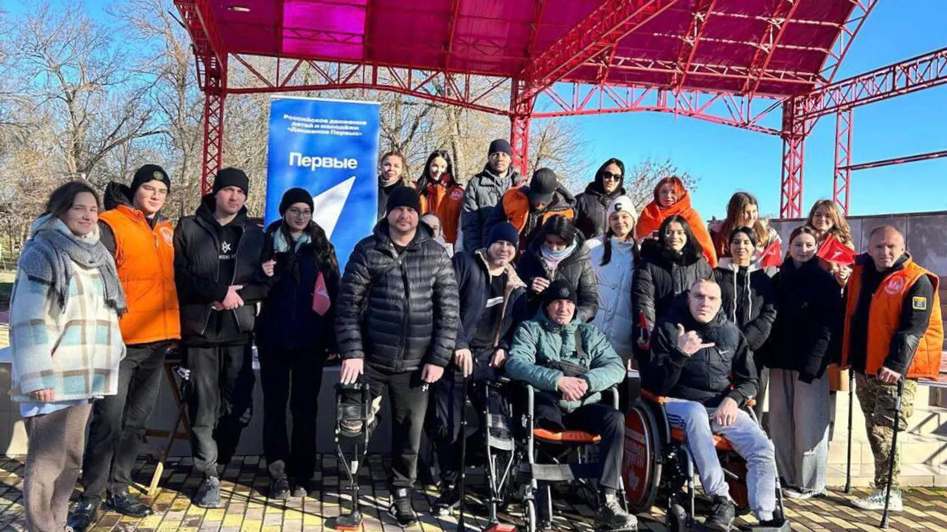 Участники СВО на прогулке по районам Северной Осетии 
