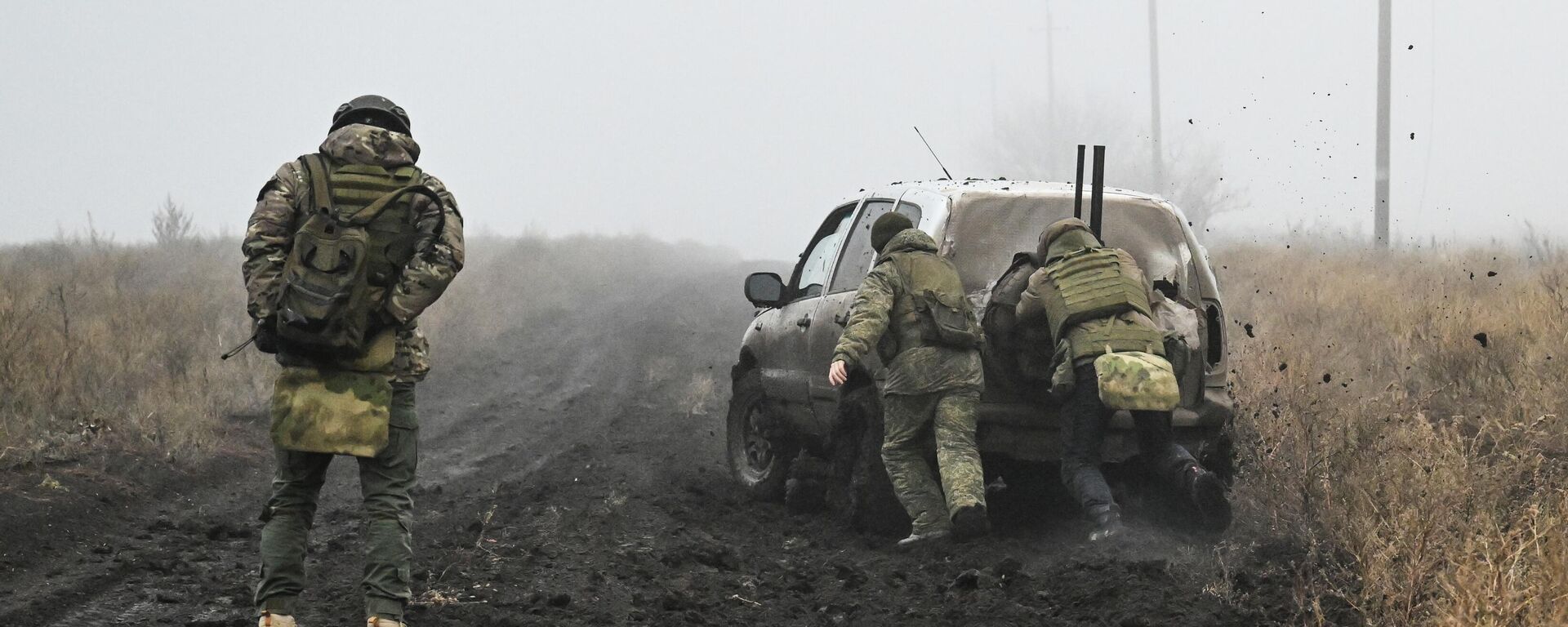 Военнослужащие в зоне СВО. Архивное фото  - Sputnik Южная Осетия, 1920, 07.01.2025