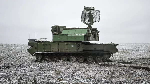 Боевое дежурство зенитного ракетного комплекса (ЗРК) Тор-М1 на Красноармейском направлении СВО - Sputnik Южная Осетия