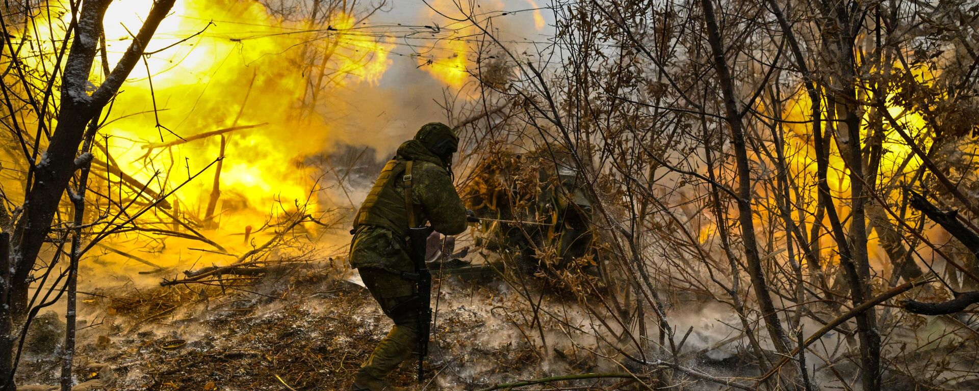 Боевая работа расчета гаубицы Д-30 группировки Центр на Красноармейском направлении СВО - Sputnik Южная Осетия, 1920, 13.01.2025