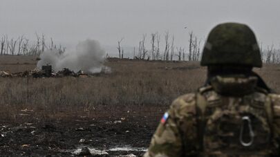 Военнослужащие ВС РФ в зоне СВО. Архивное фото
