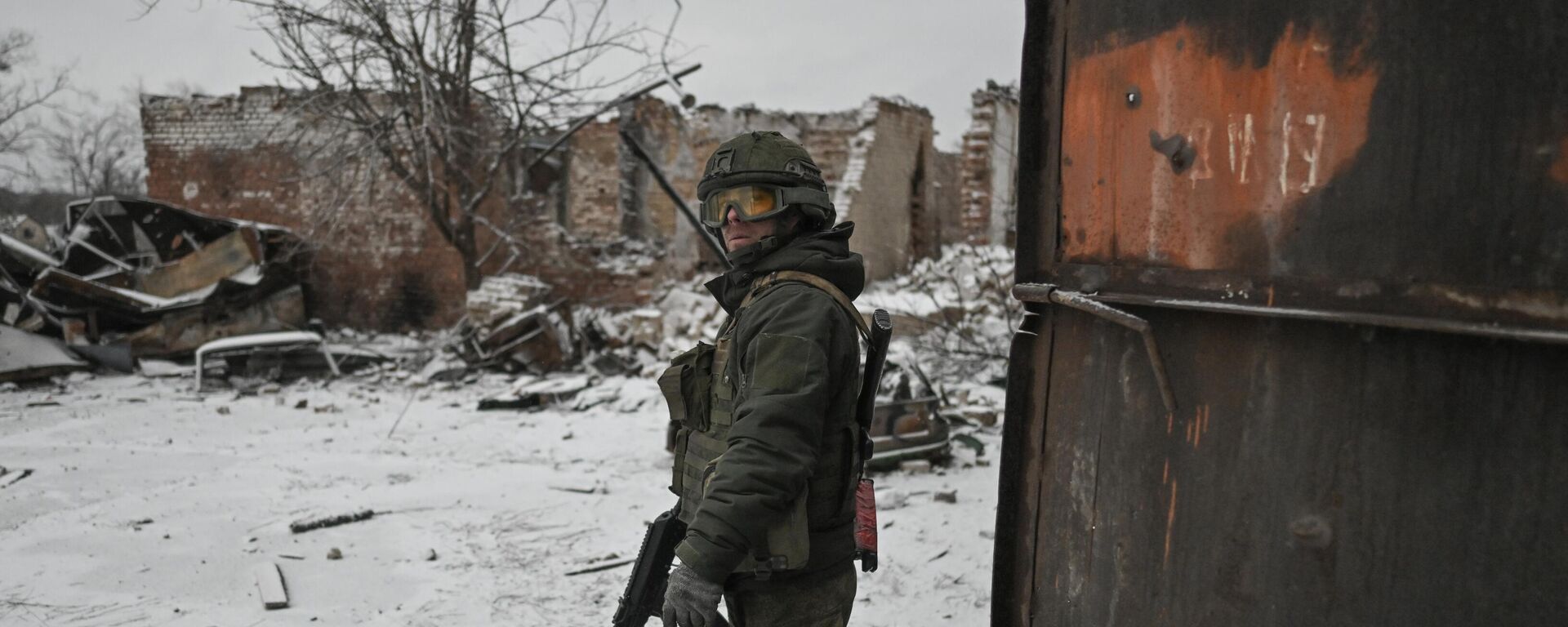 Российский военнослужащий в зоне СВО. Архивное фото  - Sputnik Южная Осетия, 1920, 31.01.2025