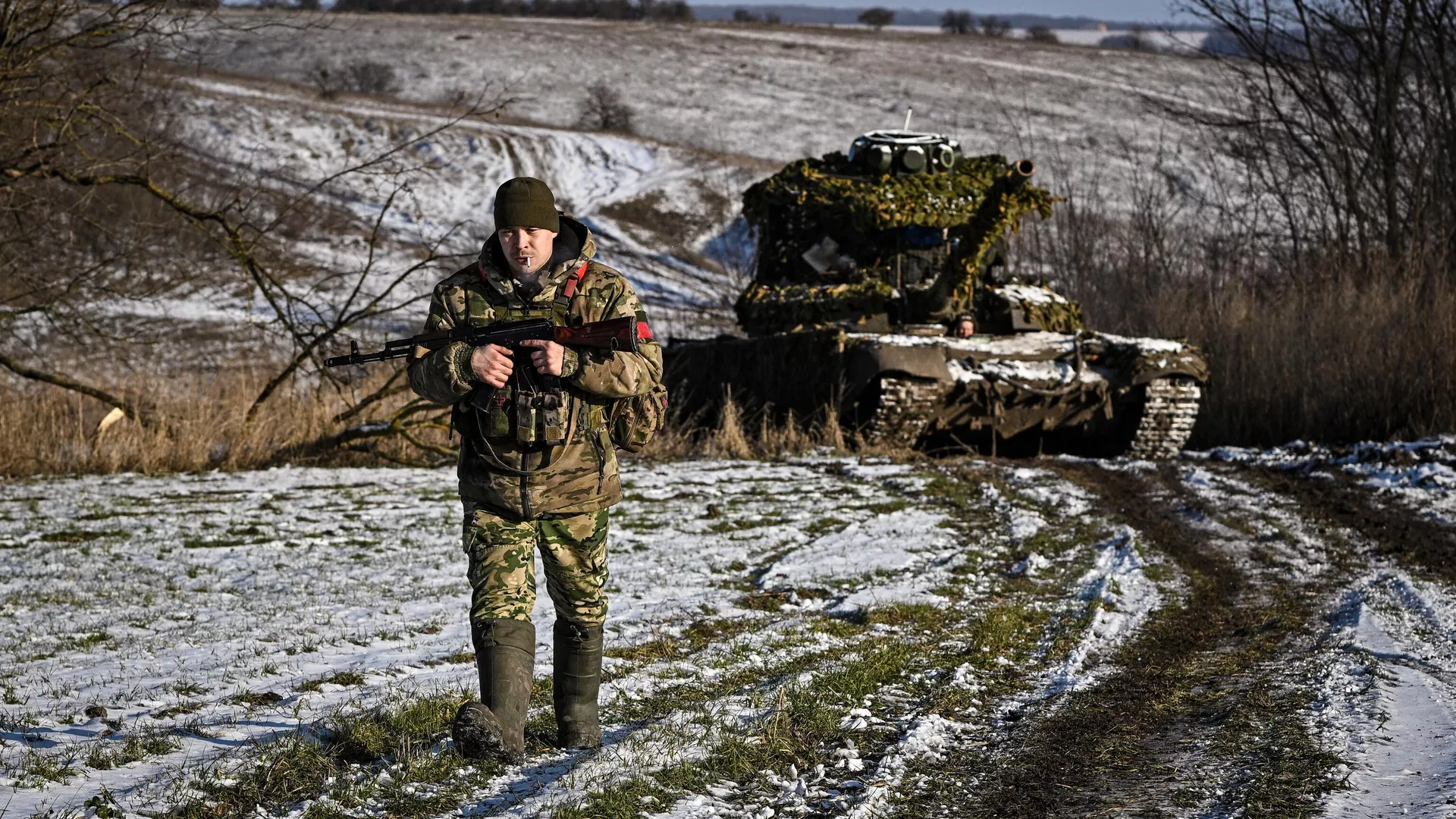 Танк Т-72Б3М СпН Ахмат МО РФ 