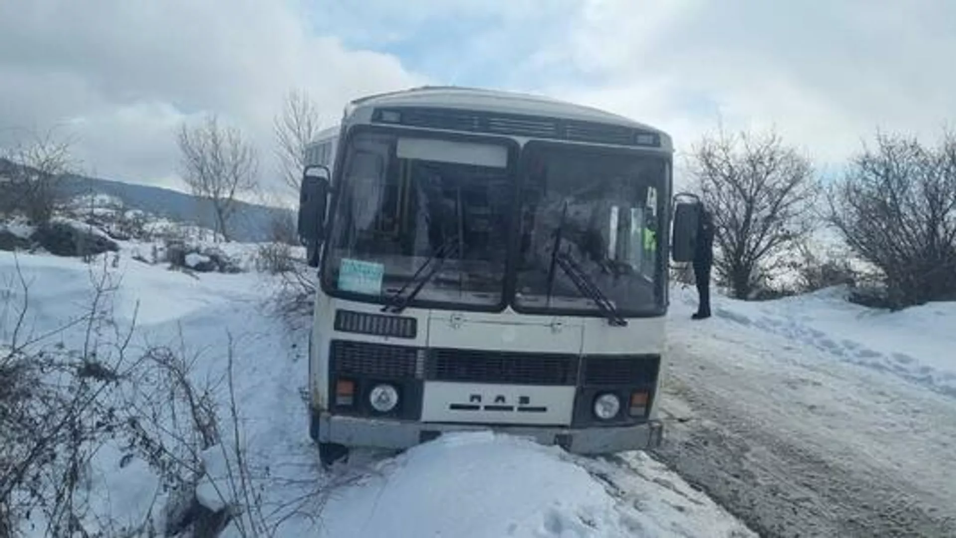 ДТП с рейсовым автобусов в Южной Осетии