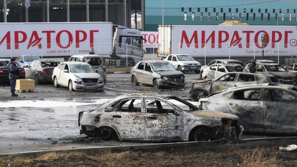 Последствия атаки БПЛА в Москве и Московской области - Sputnik Южная Осетия