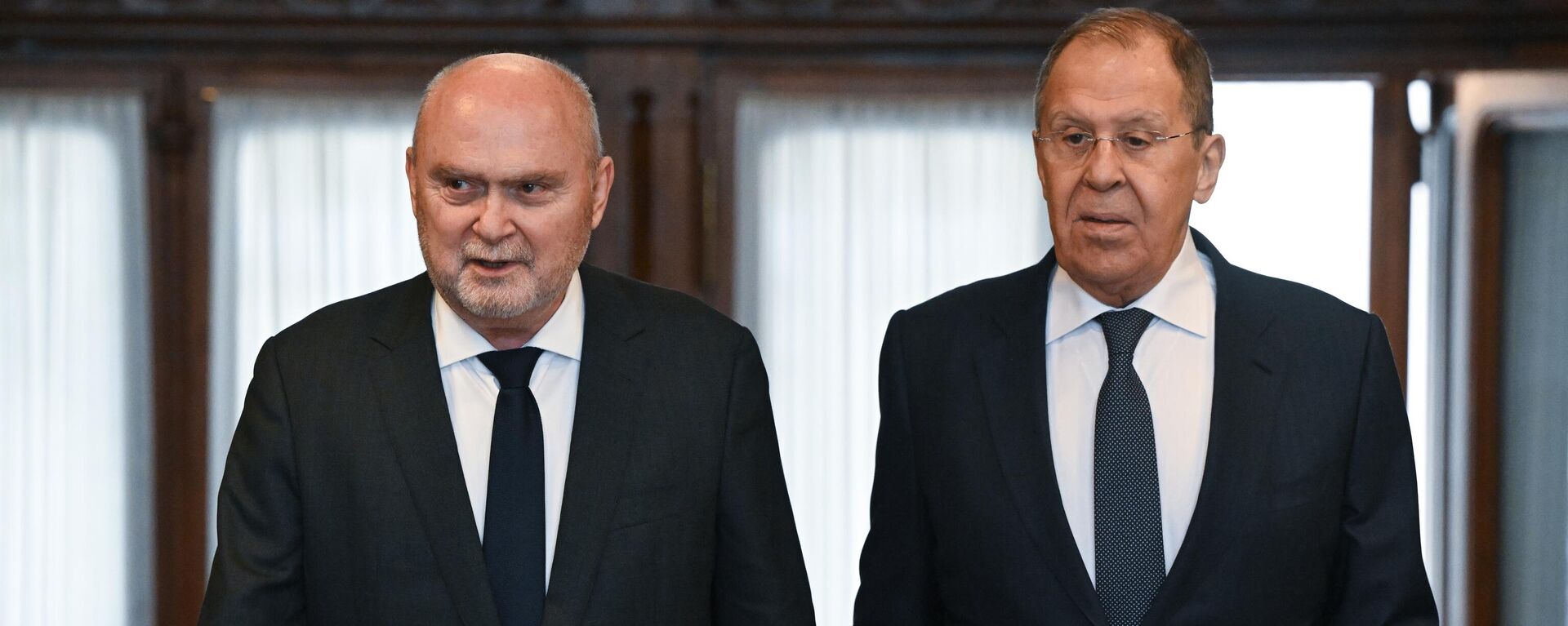Встреча главы МИД РФ С. Лаврова с генсеком ОБСЕ Ф. Синирлиоглу - Sputnik Южная Осетия, 1920, 11.03.2025