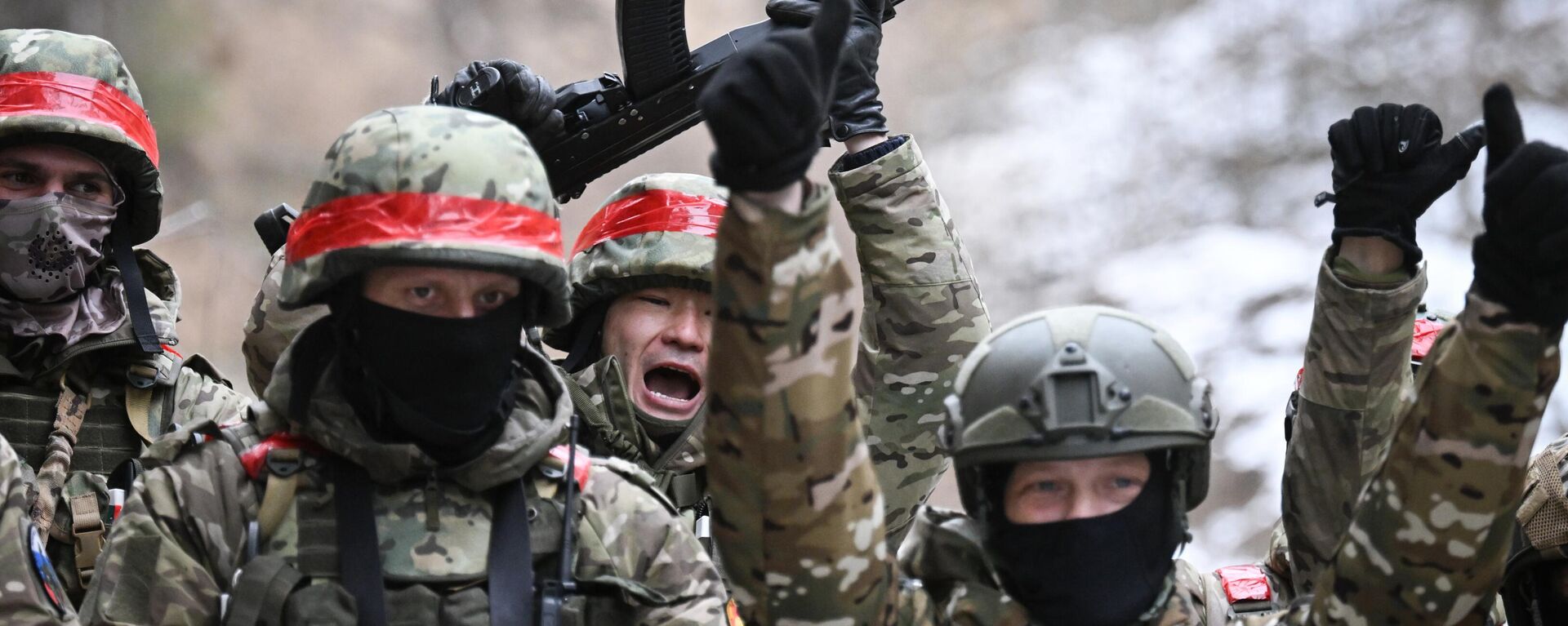 Боевое слаживание военнослужащих группировки войск Север на Курском направлении СВО - Sputnik Южная Осетия, 1920, 15.03.2025