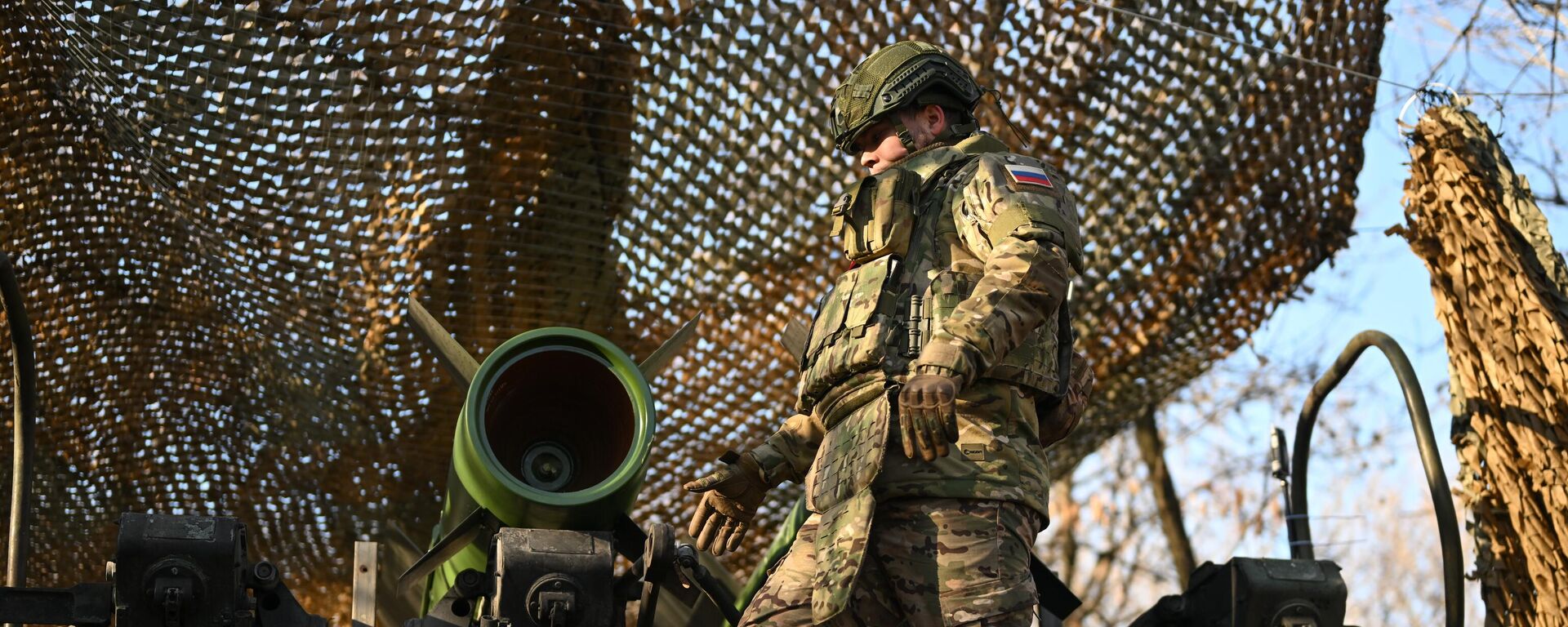 Боевое дежурство расчета БУК-М2 группировки войск Центр на Красноармейском направлении - Sputnik Южная Осетия, 1920, 14.01.2026