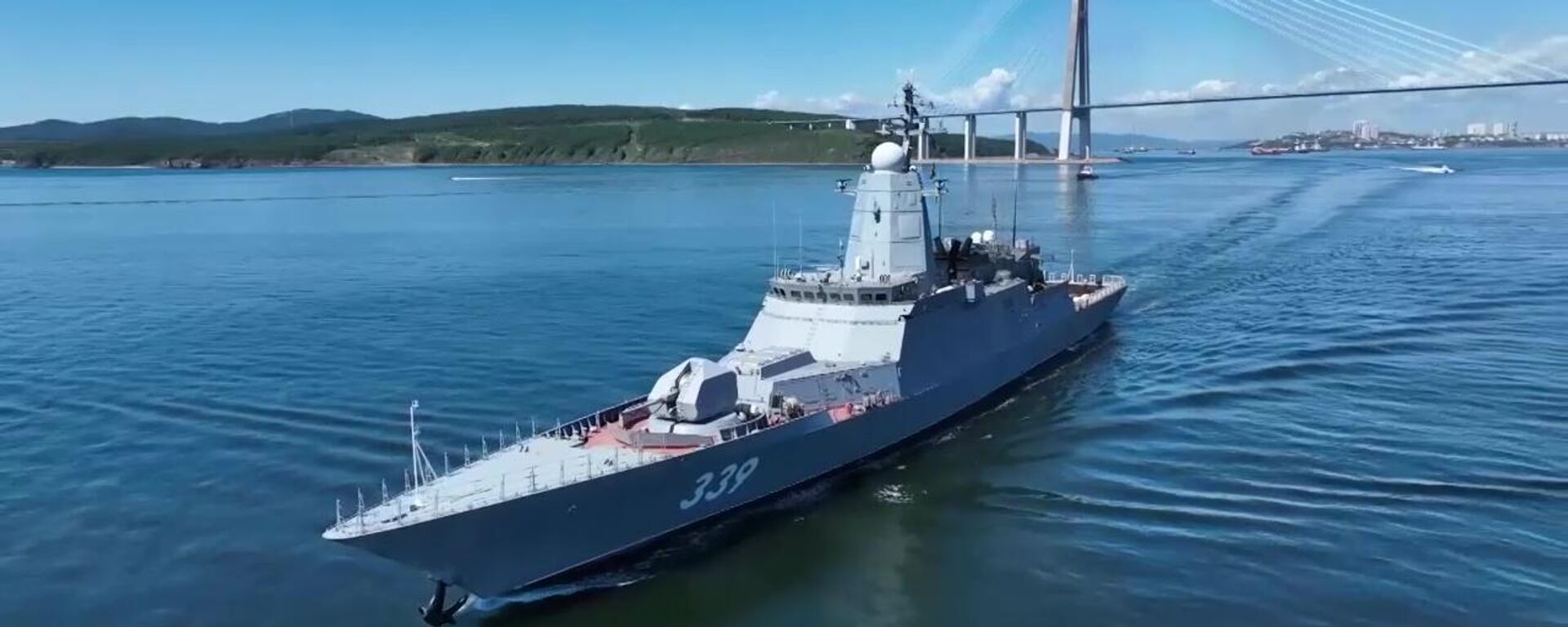 Многоцелевой корвет Герой Российской Федерации Алдар Цыденжапов. Архивное фото - Sputnik Южная Осетия, 1920, 02.04.2025