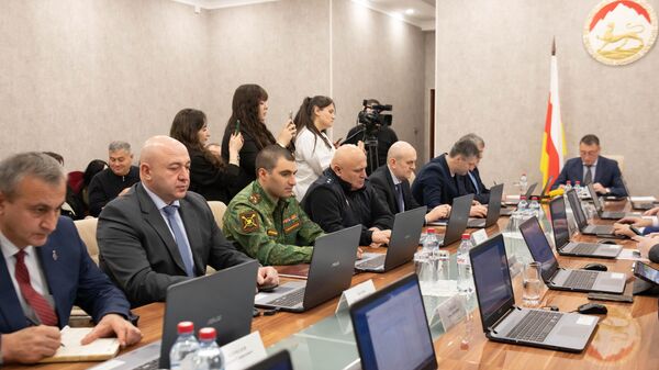 Заседание правительства - Sputnik Южная Осетия