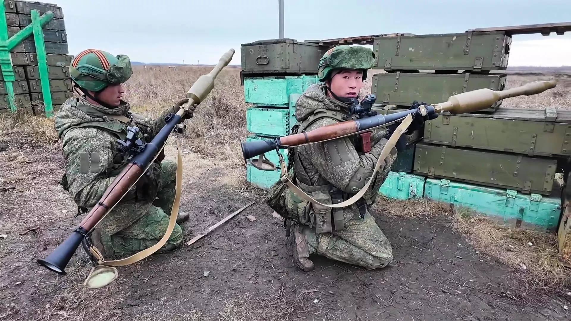 Боевая подготовка солдат из КНДР