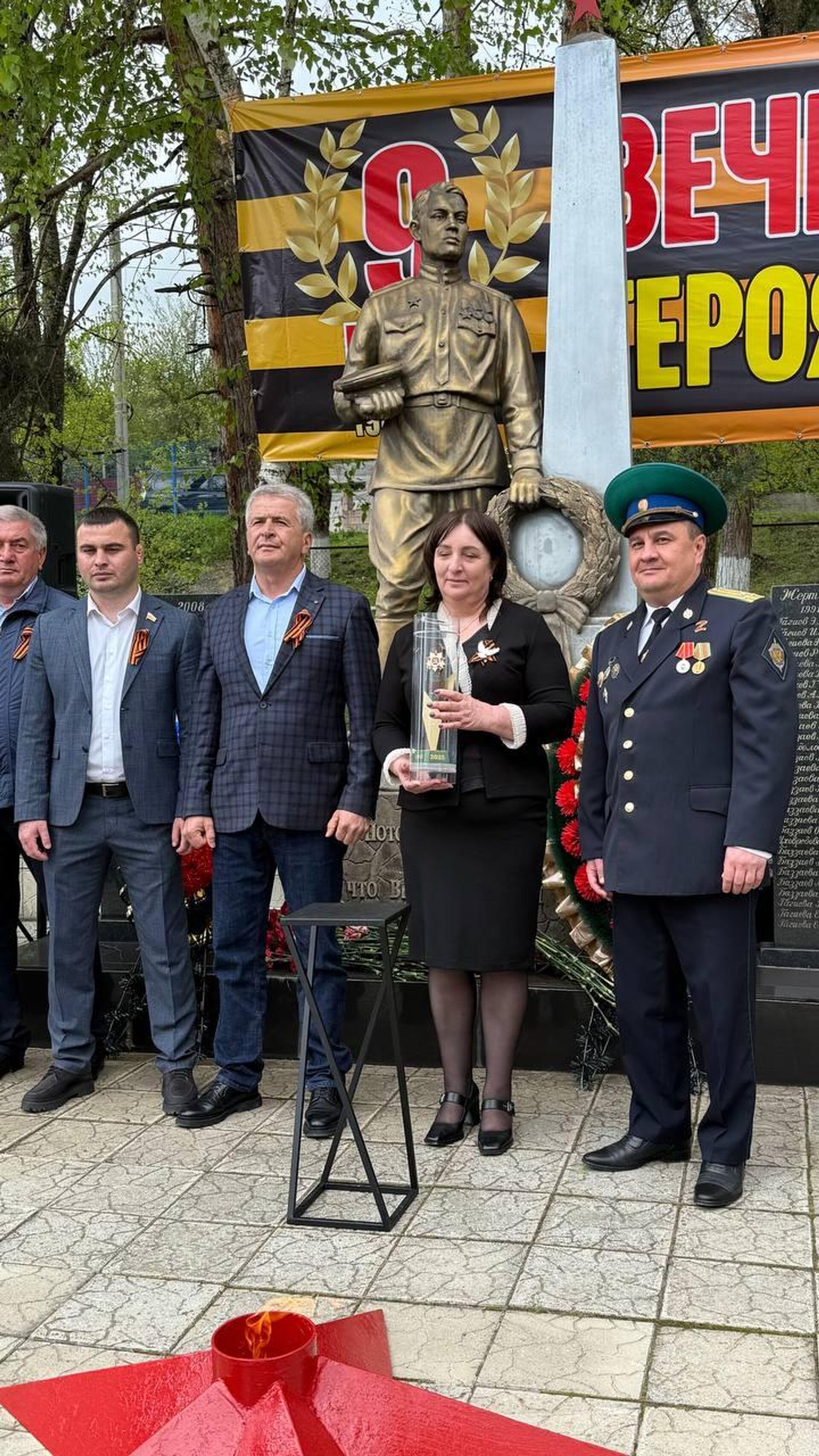 Акция Эстафета Победы в Дзауском районе Акция Эстафета Победы в Дзауском районе - Sputnik Южная Осетия, 1920, 04.05.2025