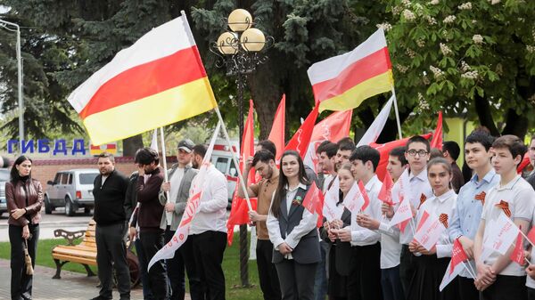 Международная патриотическая акция Огонь  памяти - Sputnik Южная Осетия