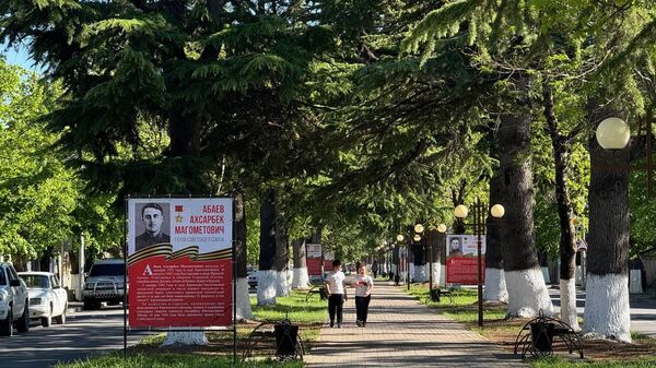 В Цхинвале открыли проект, посвященный Героям Советского Союза из Осетии - Sputnik Южная Осетия