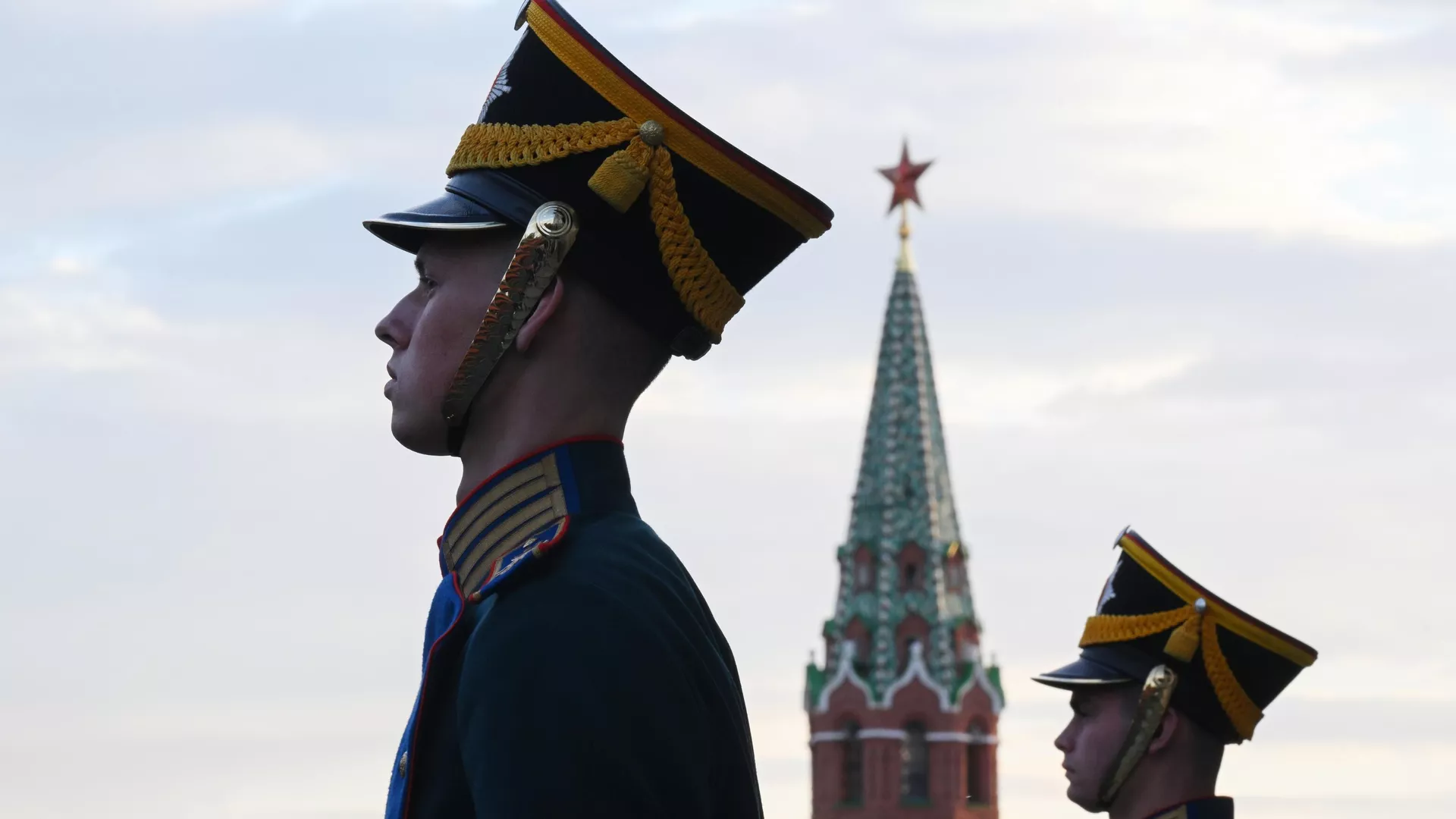 Почетный караул на Красной площади. Архивное фото 