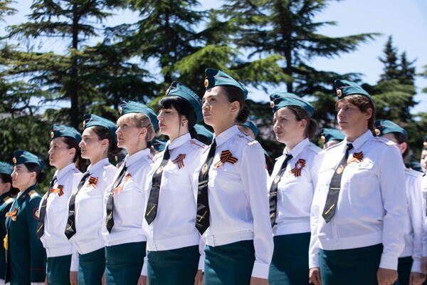 Военный парад в Цхинвале в честь 80-летия Победы в Великой Отечественной войне - Sputnik Южная Осетия