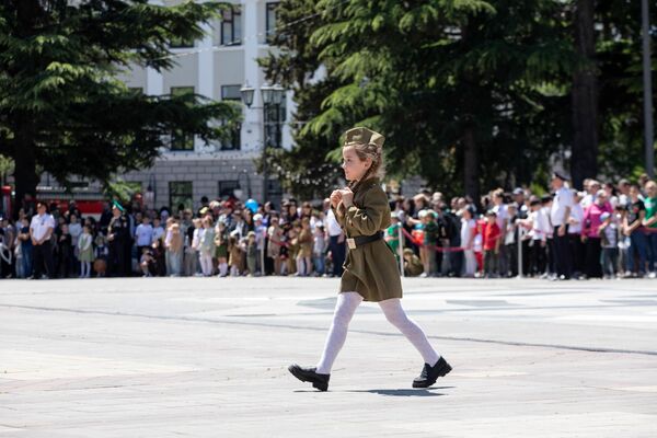 Военный парад в Цхинвале в честь 80-летия Победы в Великой Отечественной войне - Sputnik Южная Осетия