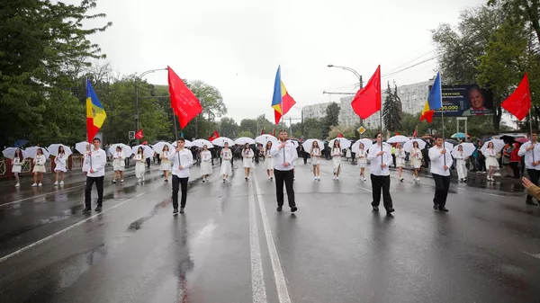 Марш Победы и автопробег в Кишиневе - Sputnik Южная Осетия
