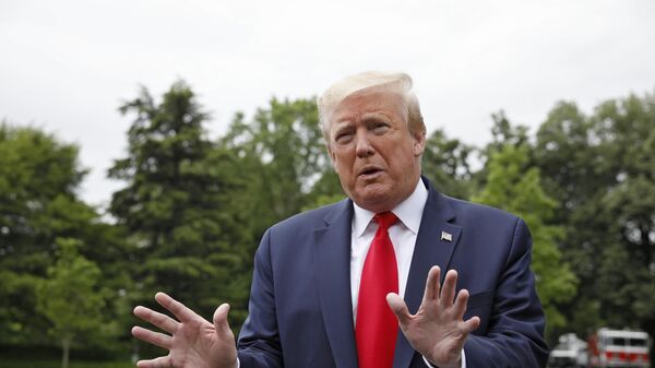 Президент США Дональд Трамп. Архивное фото - Sputnik Южная Осетия