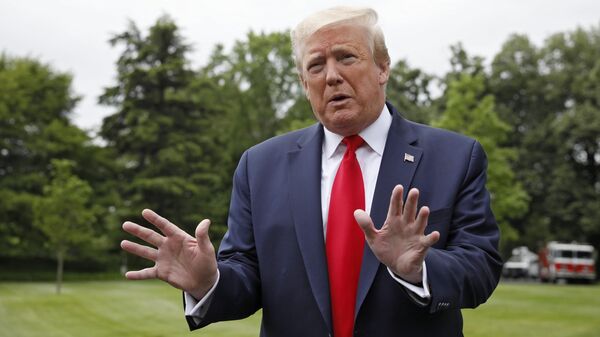 Президент США Дональд Трамп. Архивное фото - Sputnik Южная Осетия