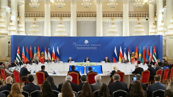 Пленарное заседание Международного парламентского форума СНГ Пушкинские чтения - Sputnik Южная Осетия