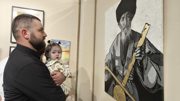 Цхинвалы Уӕрӕсейы бонмӕ байгом ӕвзонг нывгӕнджыты равдыст - Sputnik Хуссар Ирыстон
