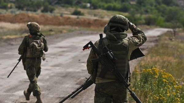 Российские военнослужащие в зоне СВО. Архивное фото  - Sputnik Южная Осетия