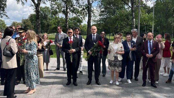 Ахсар Джиоев принял участие в торжественных мероприятиях, посвященных Дню независимости Венесуэлы - Sputnik Южная Осетия