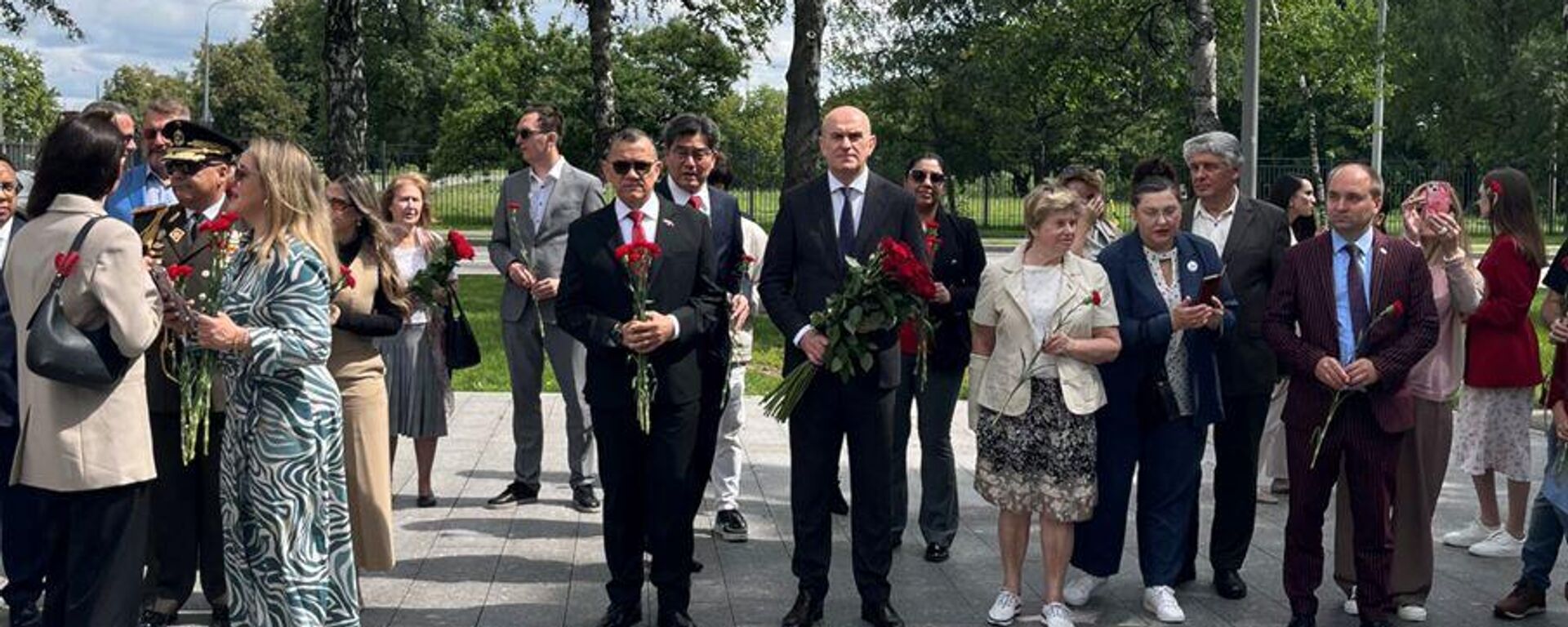 Ахсар Джиоев принял участие в торжественных мероприятиях, посвященных Дню независимости Венесуэлы - Sputnik Южная Осетия, 1920, 05.07.2025