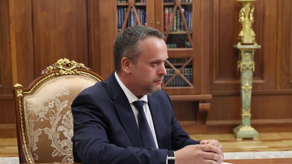 Встреча президента Владимира Путина с Андреем Никитиным - Sputnik Южная Осетия