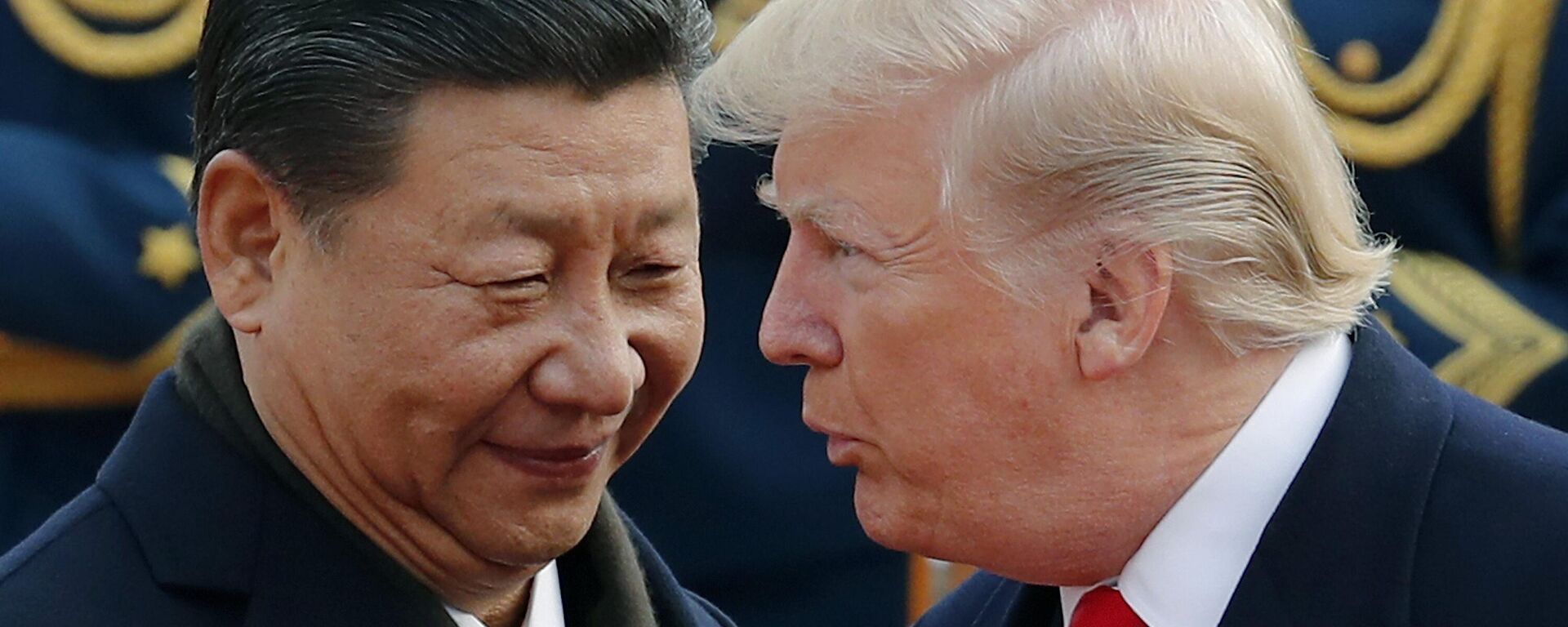Дональд Трамп и Си Цзиньпин - Sputnik Южная Осетия, 1920, 14.05.2026