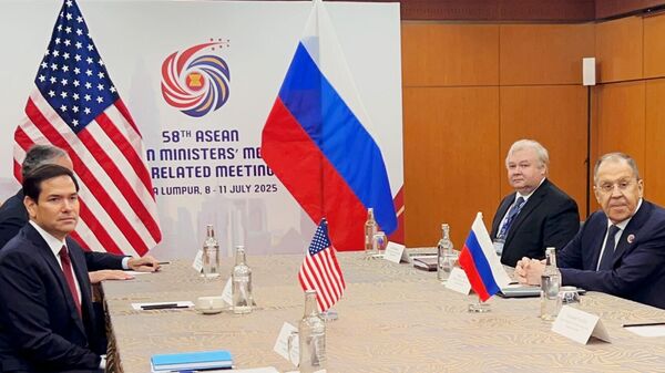 Встреча главы МИД РФ С. Лаврова и госсекретаря США М. Рубио - Sputnik Южная Осетия