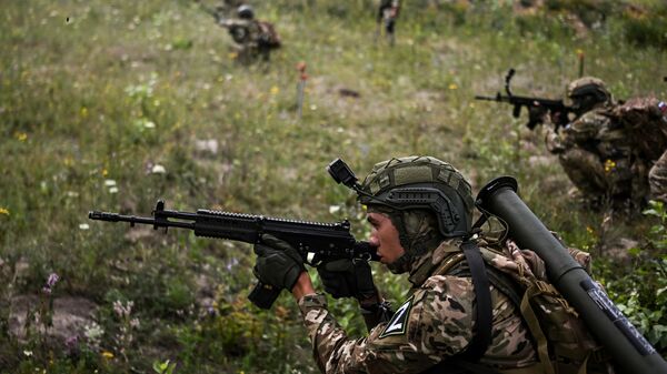 Военнослужащие мотострелковой бригады группировки войск Север - Sputnik Южная Осетия