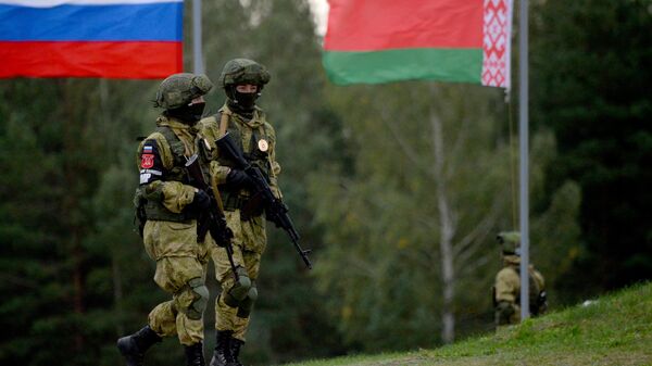 Российско-белорусские учения Запад в Белоруссии. Архивное фото - Sputnik Южная Осетия