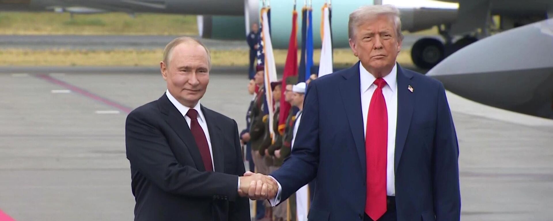 Встреча президентов России и США на Аляске - Sputnik Южная Осетия, 1920, 22.08.2025