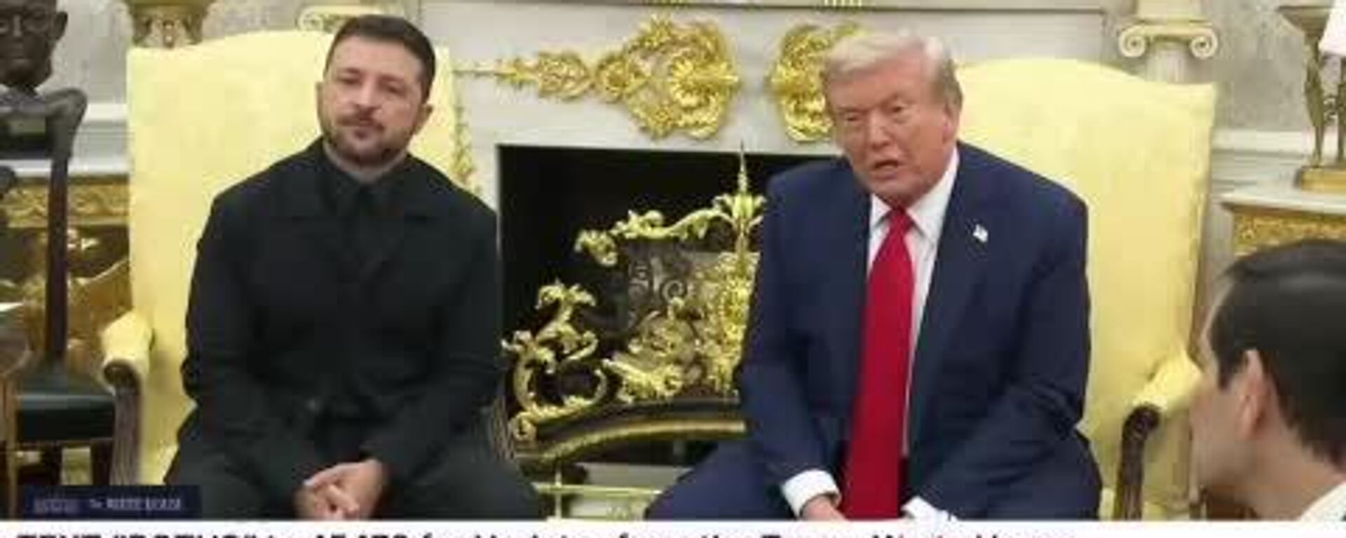 Основные заявления Трампа и Зеленского на встрече в Белом доме - Sputnik Южная Осетия, 1920, 18.08.2025