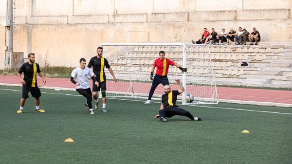 Стадион имени Гурама Цховребова в Цхинвале - Sputnik Южная Осетия