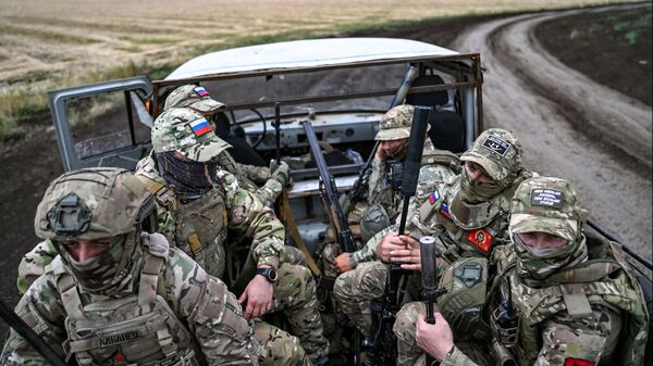Российские военнослужащие в зоне СВО - Sputnik Южная Осетия