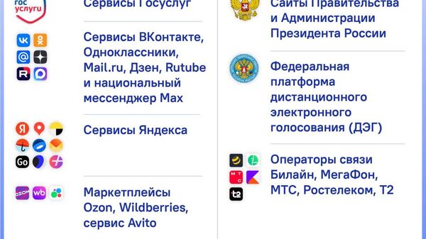 Россияне не останутся без такси и Госуслуг при ограничении мобильного интернета — доступ к востребованным сервисам будет даже в такие периоды, сообщает Минцифры - Sputnik Южная Осетия