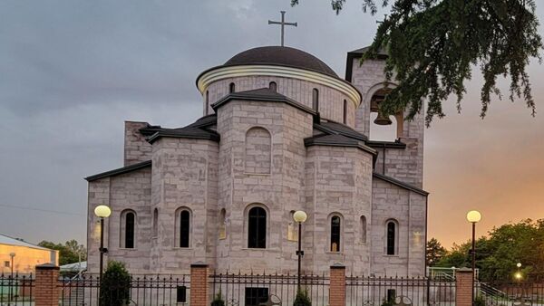 Храм Пресвятой Троицы в Цхинвале - Sputnik Южная Осетия