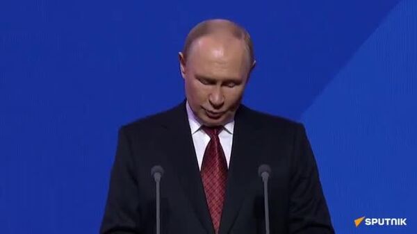 Москва стала крепким тылом российской армии, заявил Путин - Sputnik Южная Осетия
