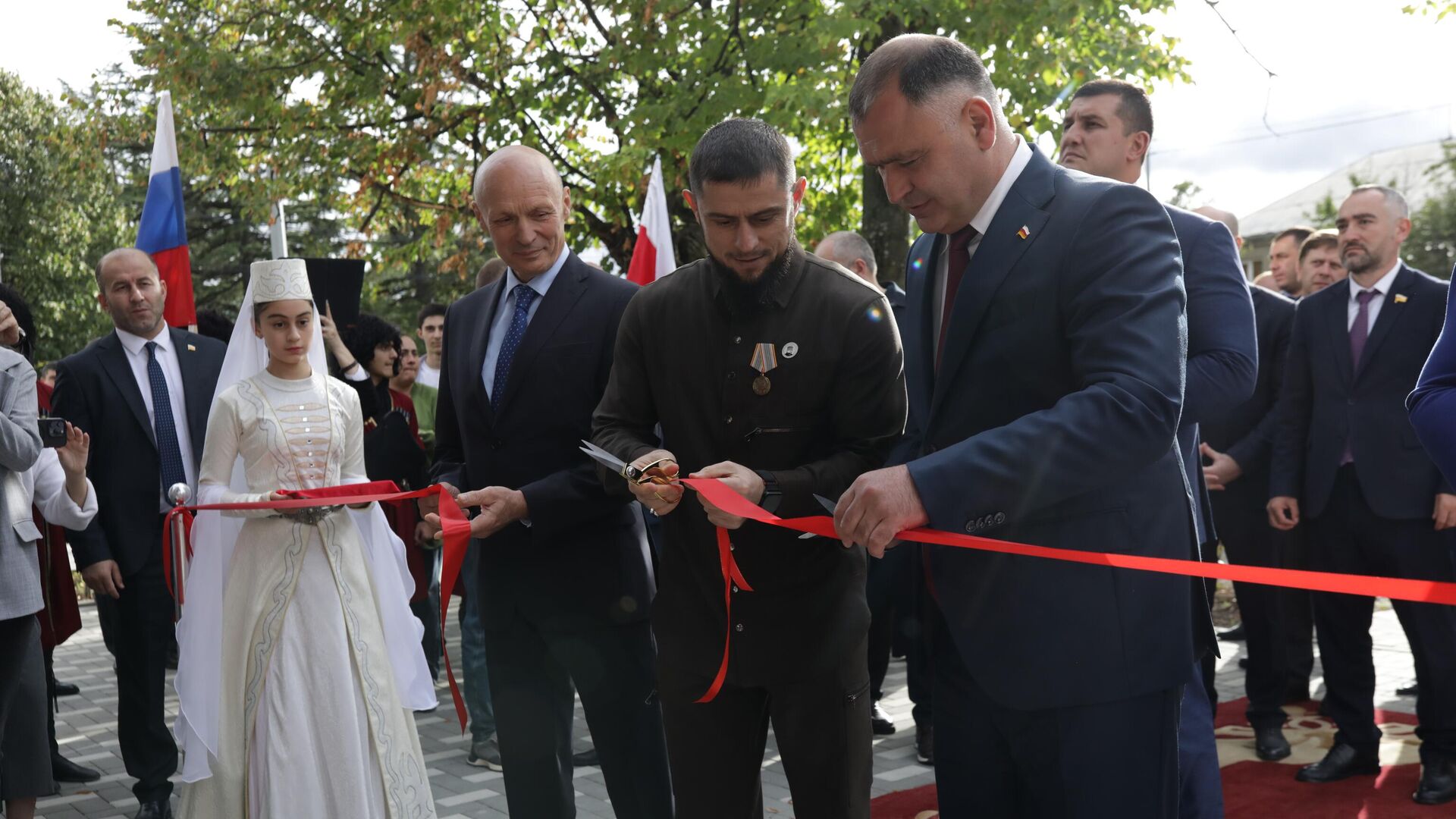 Открытие школы искусств Открытие школы искусств - Sputnik Южная Осетия, 1920, 19.09.2025