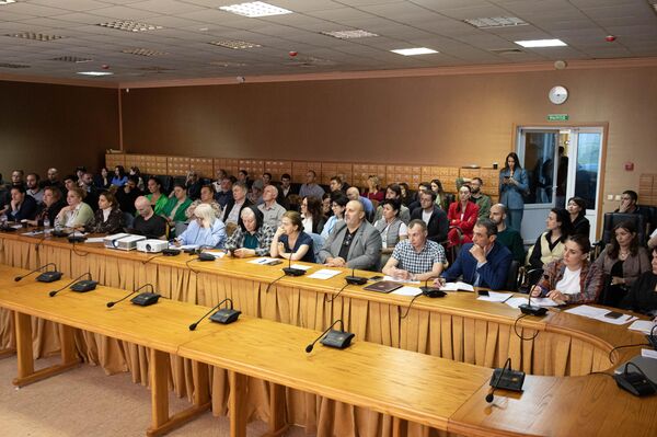 Образовательная программа по подготовке грантовых проектов Президентского фонда культурных инициатив России в Цхинвале - Sputnik Южная Осетия
