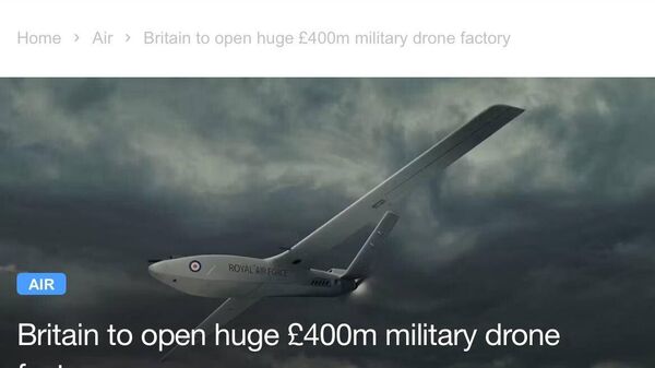 На промышленных территориях в британском городе Суиндон, где произошёл ночью мощный взрыв, могли строить большой завод дронов - Sputnik Южная Осетия