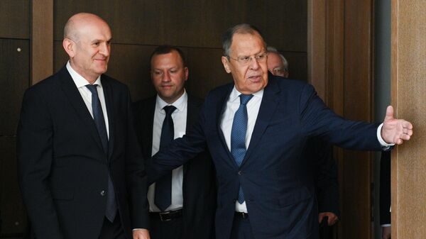Встреча глав МИД РФ, Абхазии и Южной Осетии - Sputnik Южная Осетия