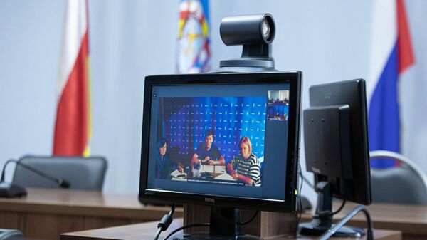 Видеомост в ЮОГУ - Sputnik Южная Осетия