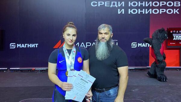 Победительница первенства России по тяжелой атлетике Мария Козырева - Sputnik Южная Осетия