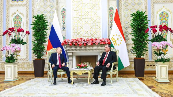 Государственный визит президента Владимира Путина в Таджикистан - Sputnik Южная Осетия